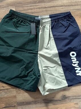 Only NY - Brand New w/Tag Shorts (Navy/Tan/Forrest Green)
